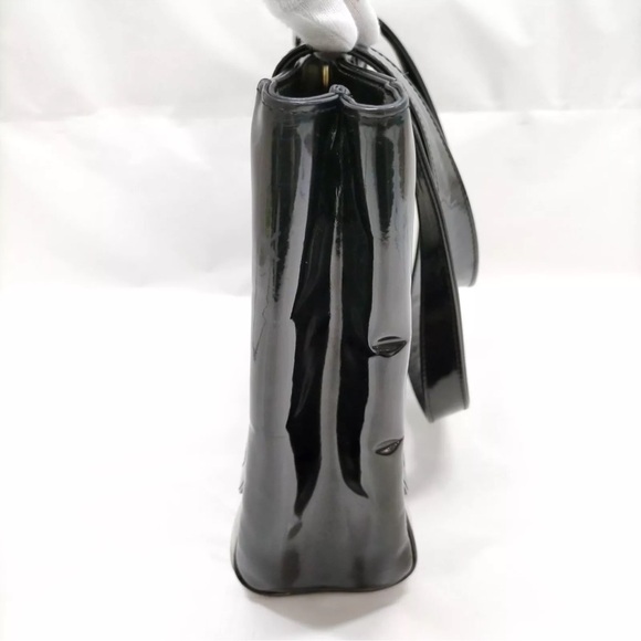 CHANEL CC PATENT LEATHER CLEAR VINYL TOTE - Picture 5 of 14